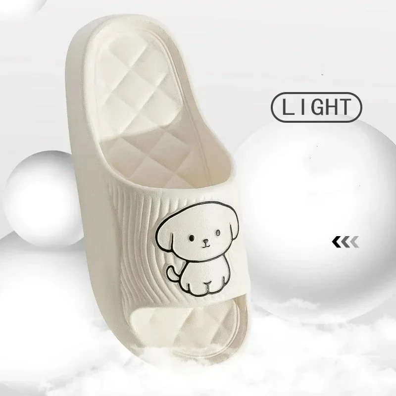 Men Shoes Size - Cute Carton Slippers Bathroom Slippers Cloud