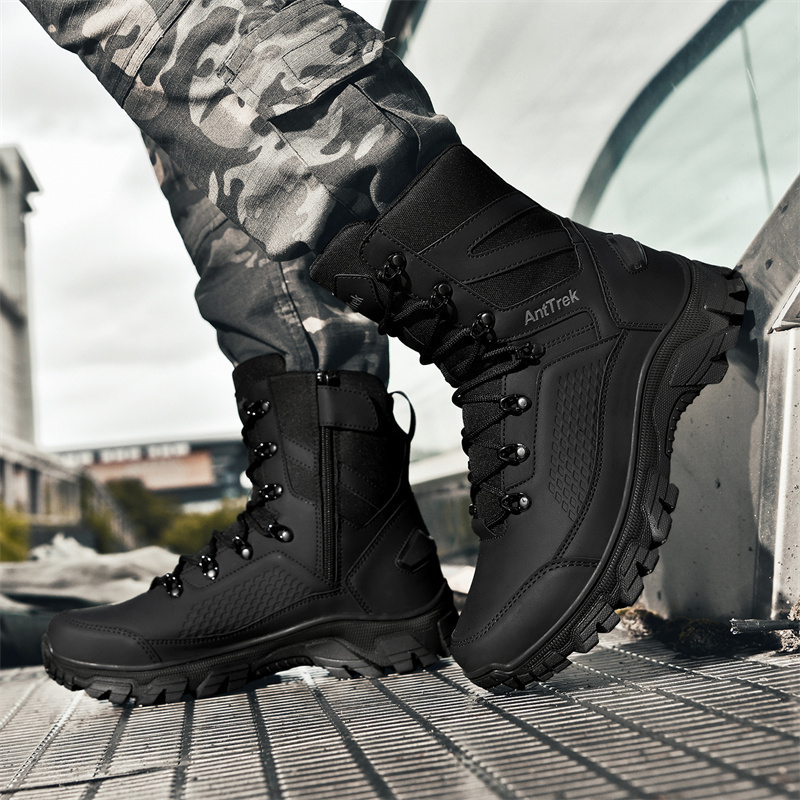 Men Shoes Type - 2025 New Tactical Boots Men Boots