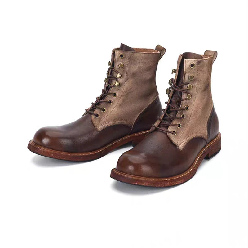 Men'S Shoes Low Top - Handmade Vintage British Top Quality Men