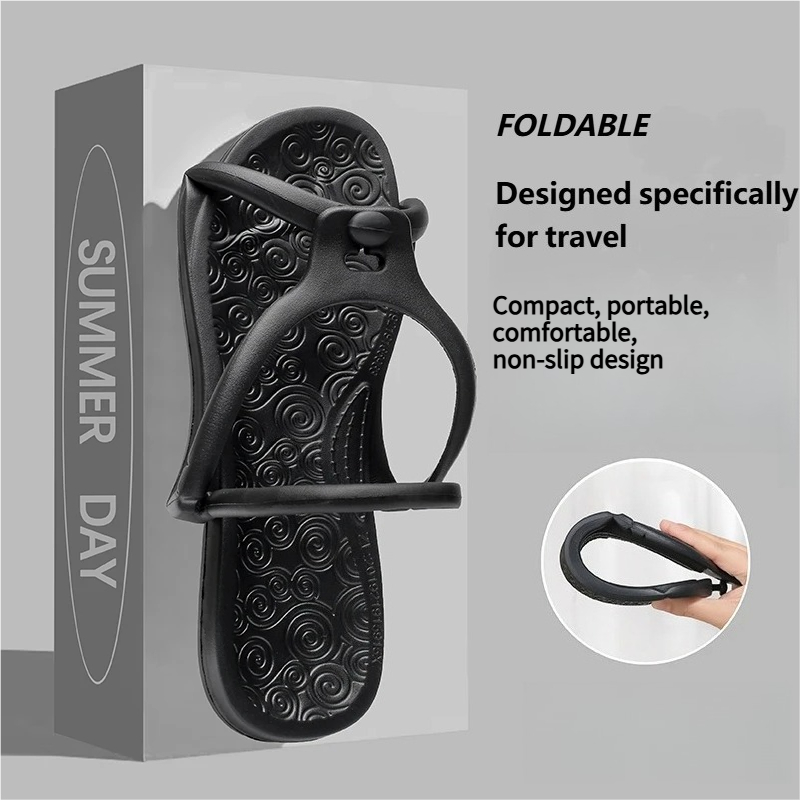 Men Shoes Size - Upgraded Foldable Travel Slippers Unisex EVA