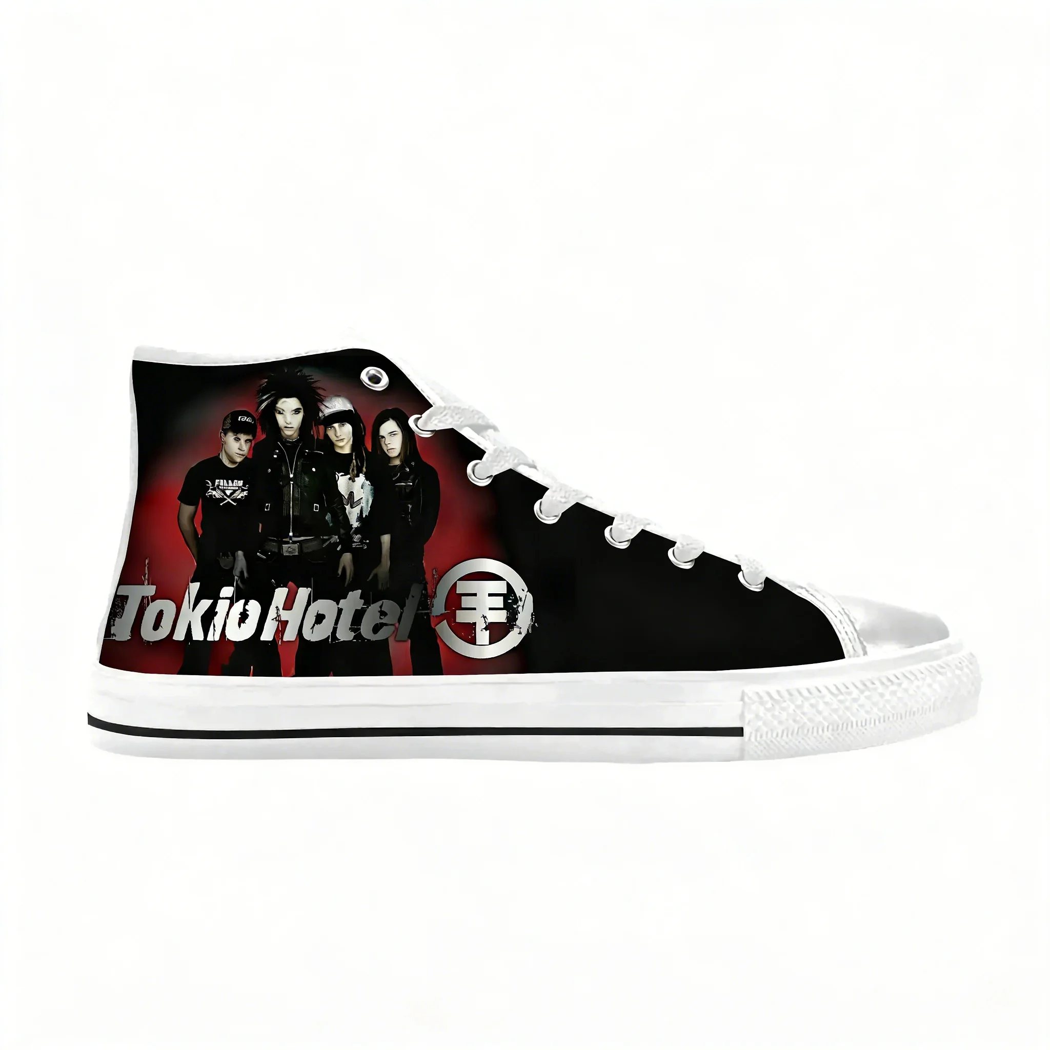 Canvas Sneaker High - Hotel Rock Band Music Singer Cool