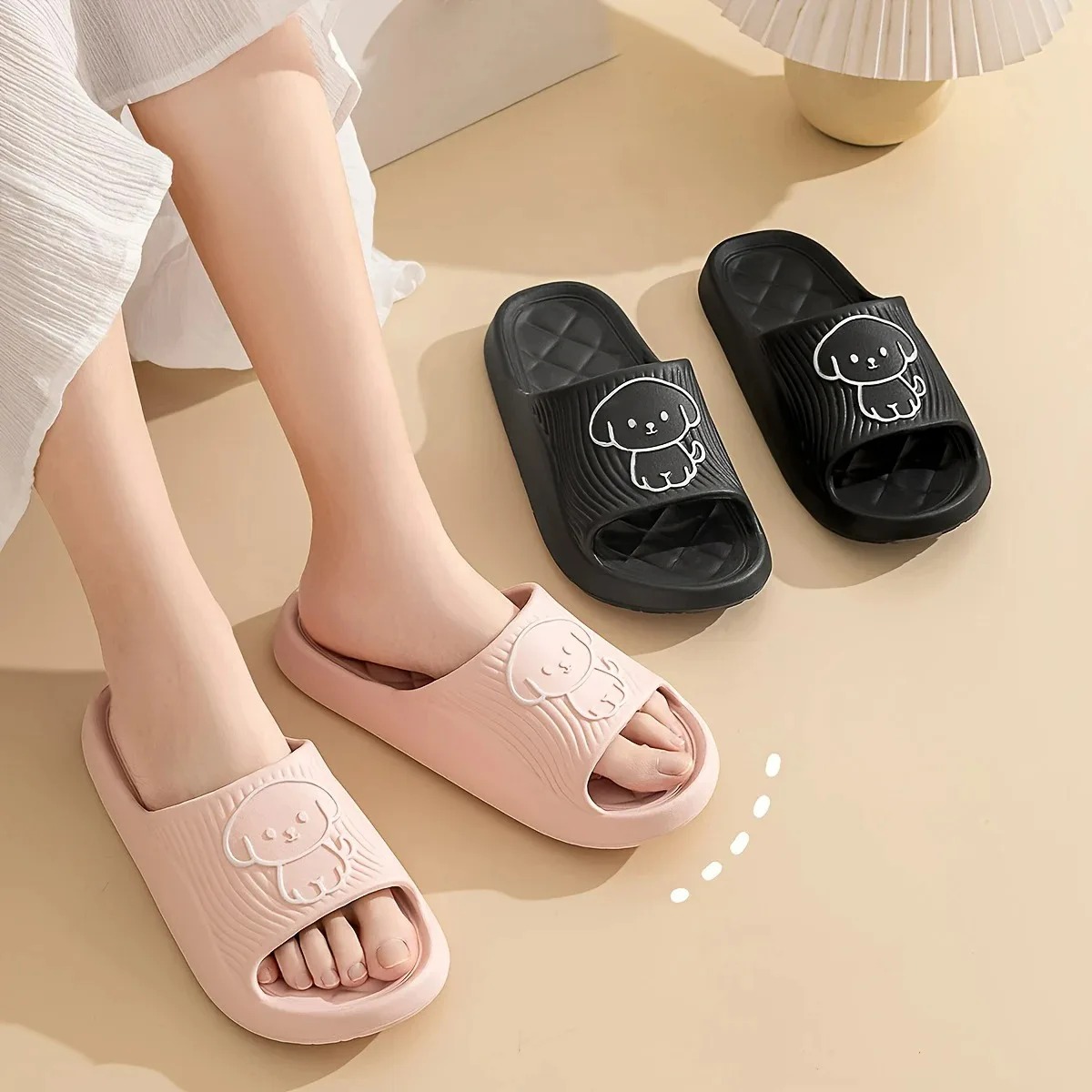Cute Carton Slippers Bathroom  - Men Shoes Size review and price