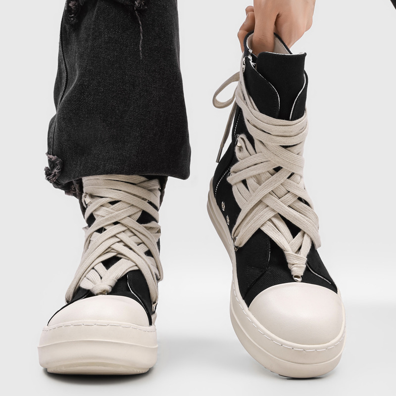 High Quality Men's High Top Ca - Canvas Sneaker High review and price