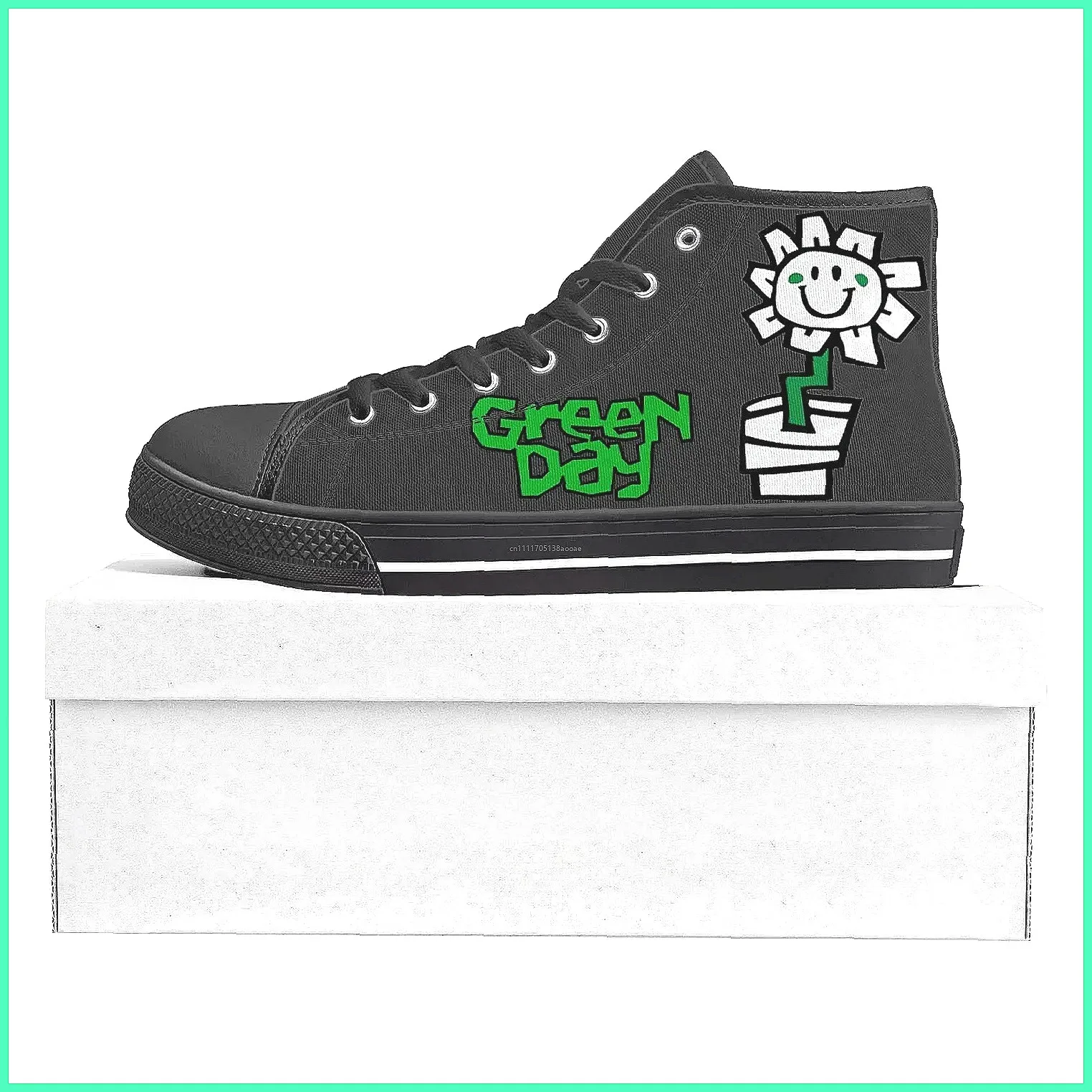 Custom Green Day Band High Top - Canvas Sneaker High review and price