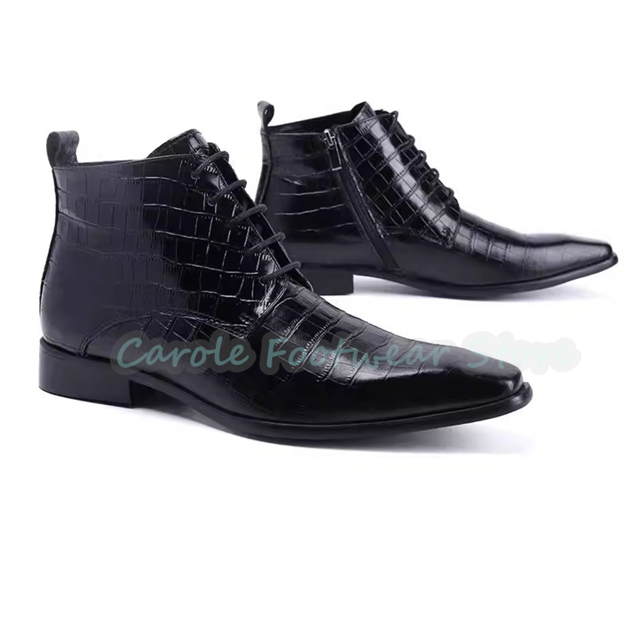 Fashion Genuine Leather Ankle  - Men'S Shoes Low Top review and price