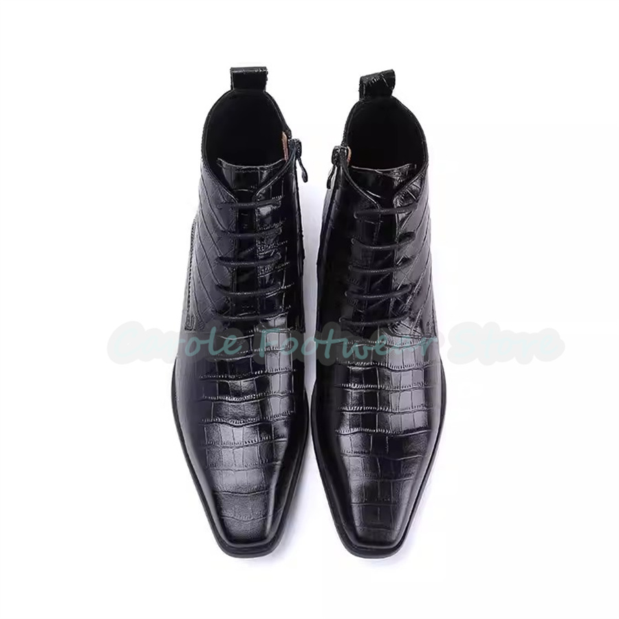 Fashion Genuine Leather Ankle  - Men'S Shoes Low Top review and price