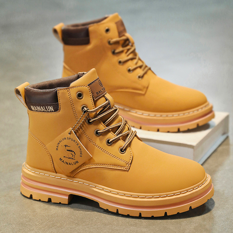 Classic Men High Top Boots Hig - Men Shoes Type review and price