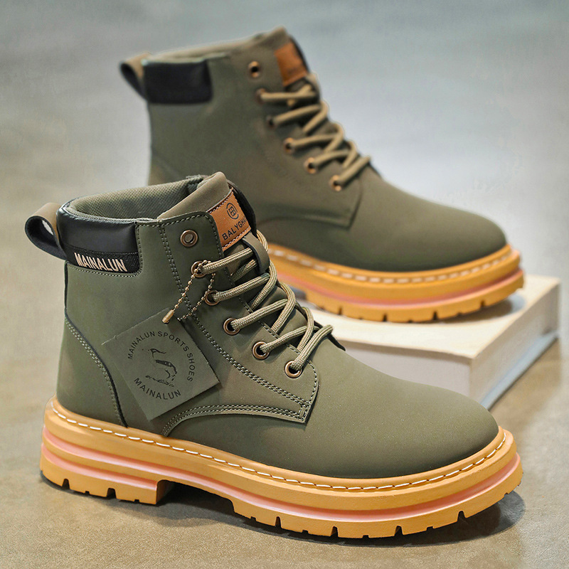 Classic Men High Top Boots Hig - Men Shoes Type review and price
