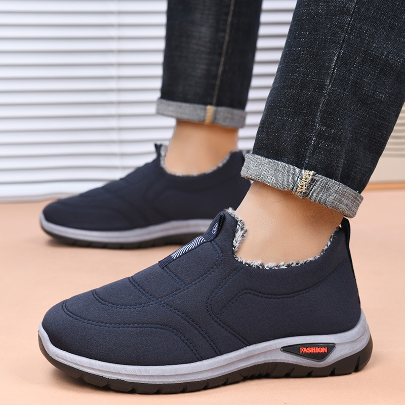 Thickened Fleece Winter Cotton - Men Shoes Boots review and price