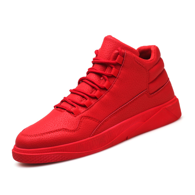 Keep Warm Men's Red High-Top L - Boat Shoe Leather review and price