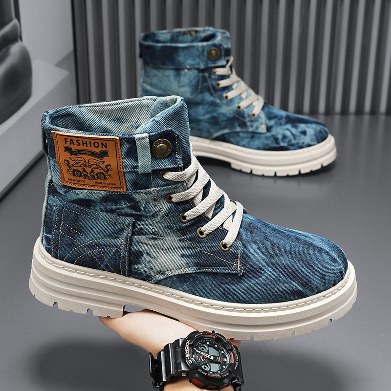 Spring High Top Mens Shoes 202 - Canvas Sneaker High review and price