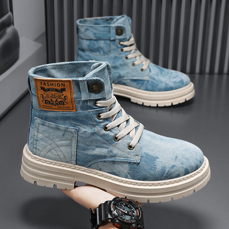Spring High Top Mens Shoes 202 - Canvas Sneaker High review and price
