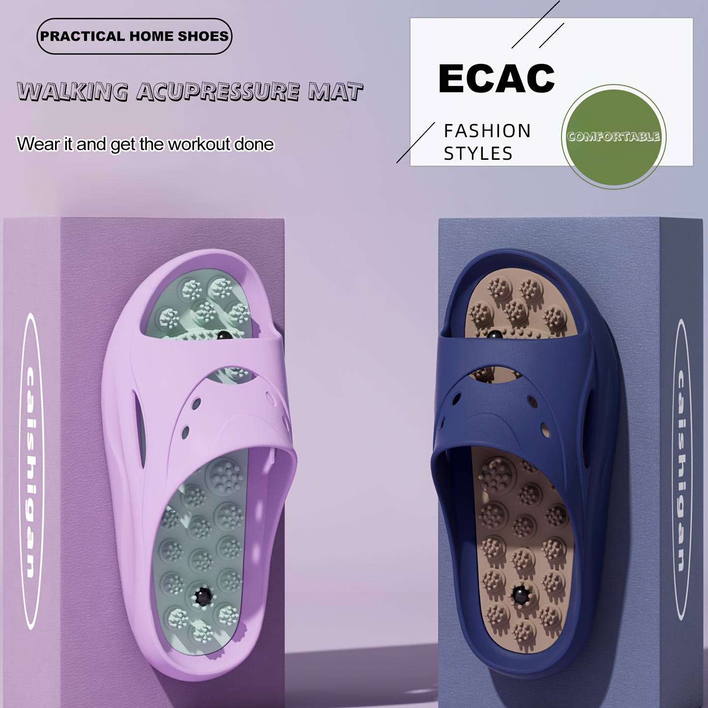 Women Men EVA Massage Slippers - Men'S Shoes To Women'S review and price
