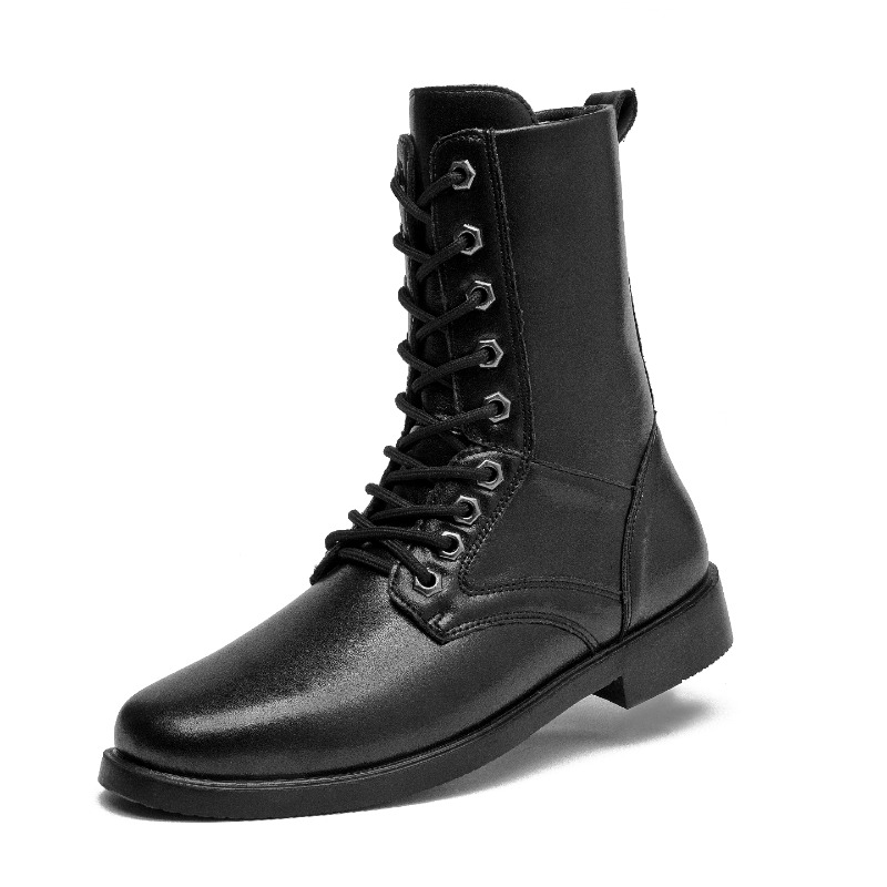 High-top Leather Boots Outdoor - Men'S Shoes Low Top review and price