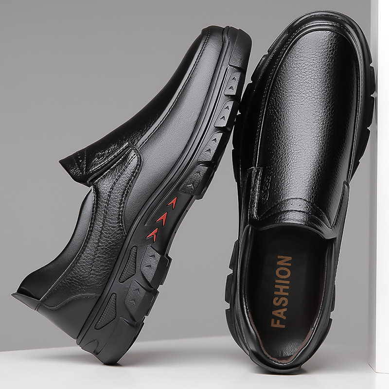 Men's Genuine Leather Loafers  - Boat Shoe Leather review and price