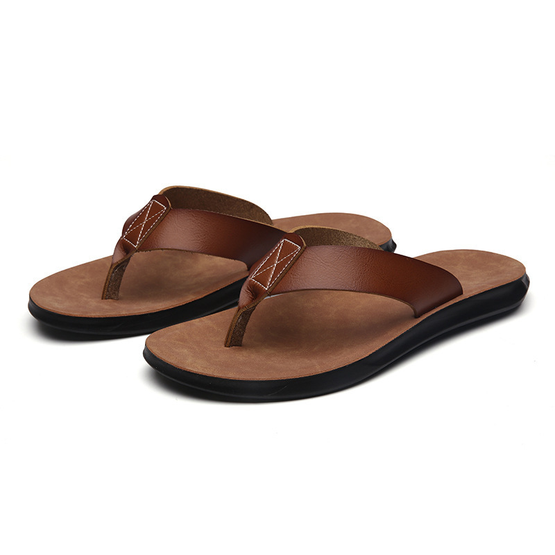 38-47 New Italian Leather Flip - Men Shoes Type review and price