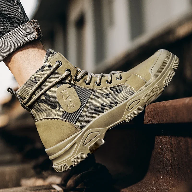 High-Top Boots for Men Autumn  - Men'S Shoes Low Top review and price