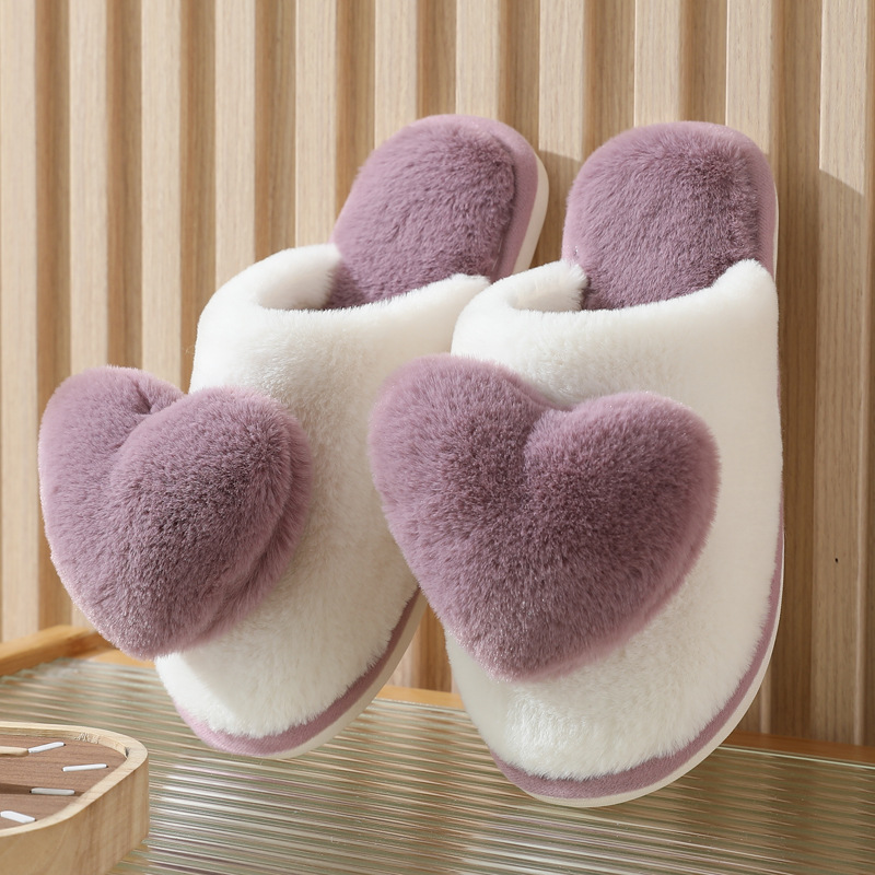 Winter Warm Heart Pattern Cott - Men Shoes Casual review and price
