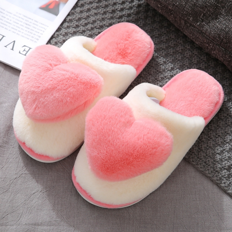 Winter Warm Heart Pattern Cott - Men Shoes Casual review and price