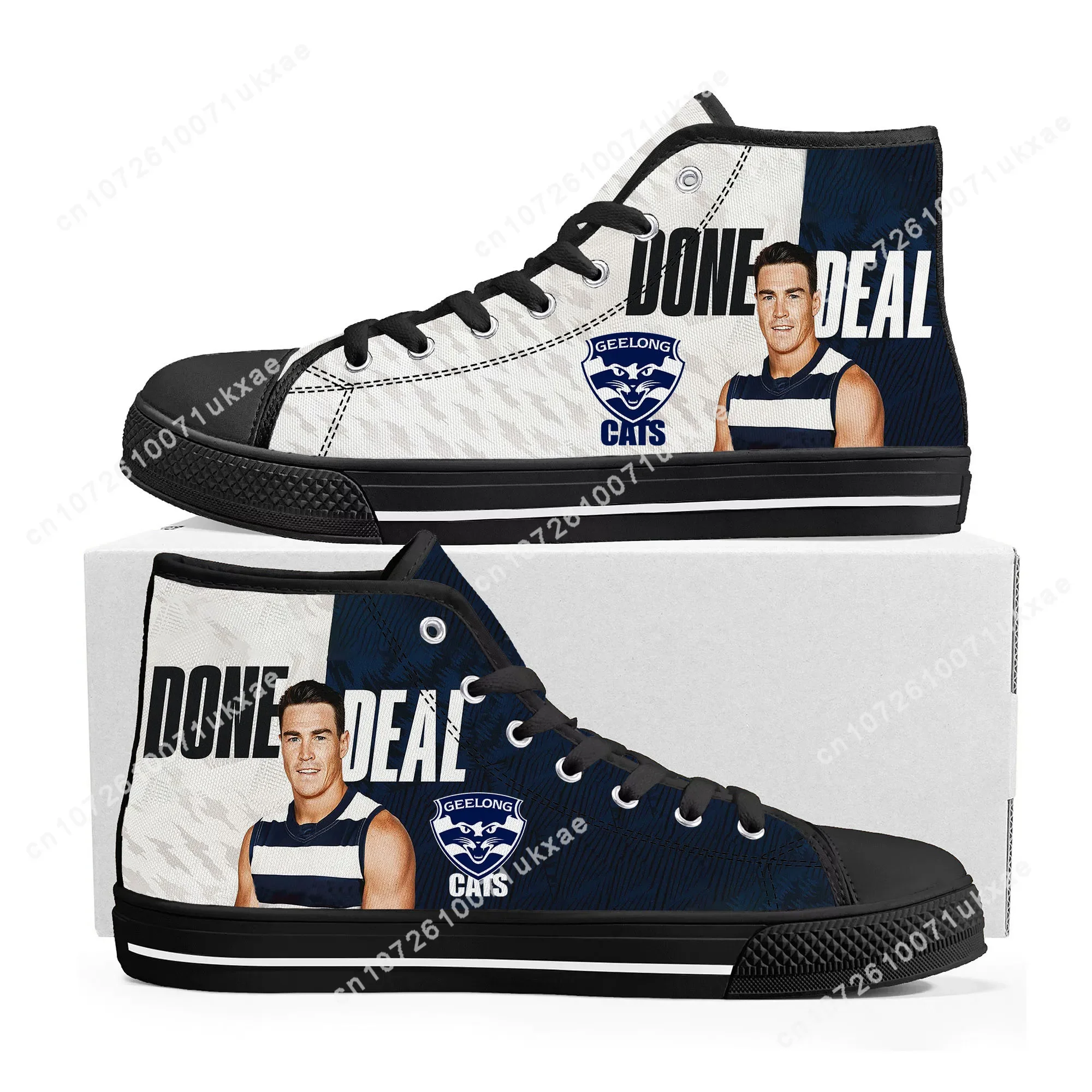 Geelong Cats Australian Footba - Canvas Sneaker High review and price