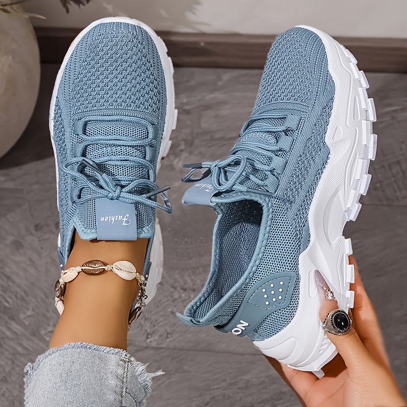 Breathable Knit Sneakers Fashi - Men Shoes Type review and price
