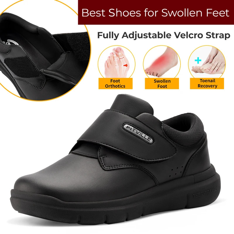Extra Wide Men'S Shoes Leather - Men'S Shoes Diabetic review and price