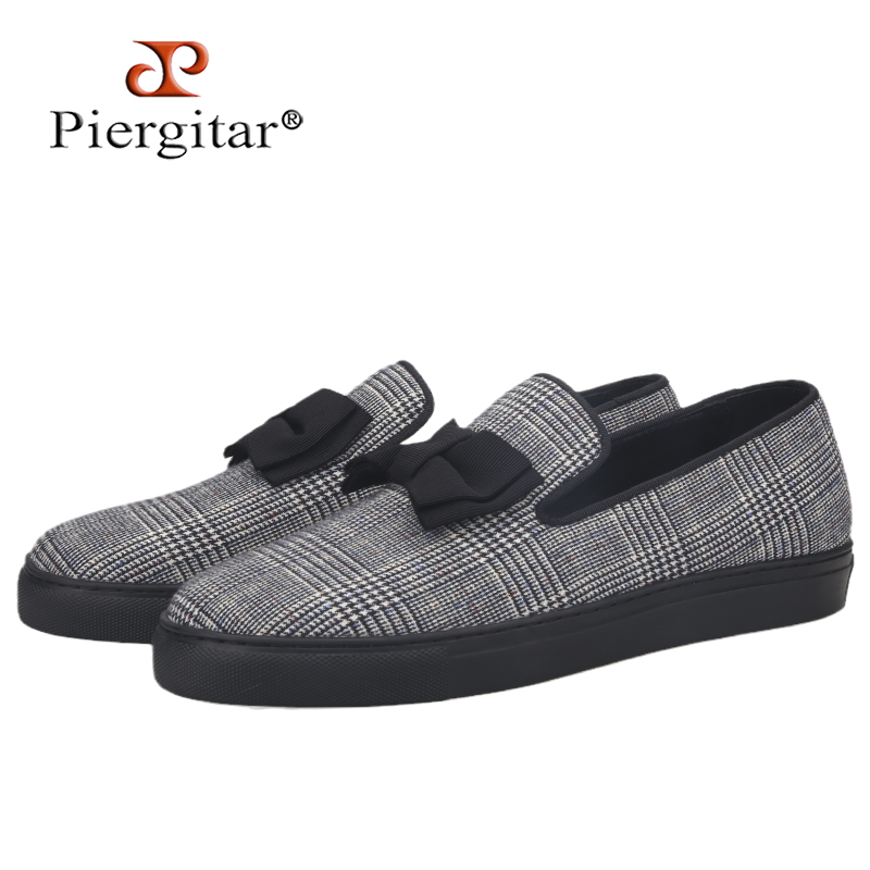 Piergitar Welsh Plaid Fabric O - Boat Shoe Leather review and price