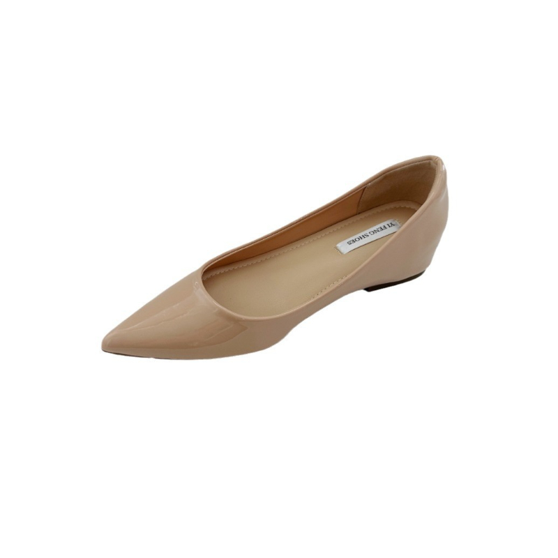 Fashionable Women Flats Pointe - Boat Shoe Leather review and price