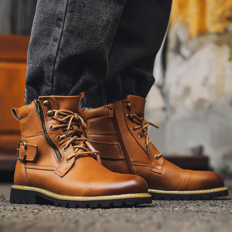 Quality Men Leather Boots Meta - Men Shoes Type review and price