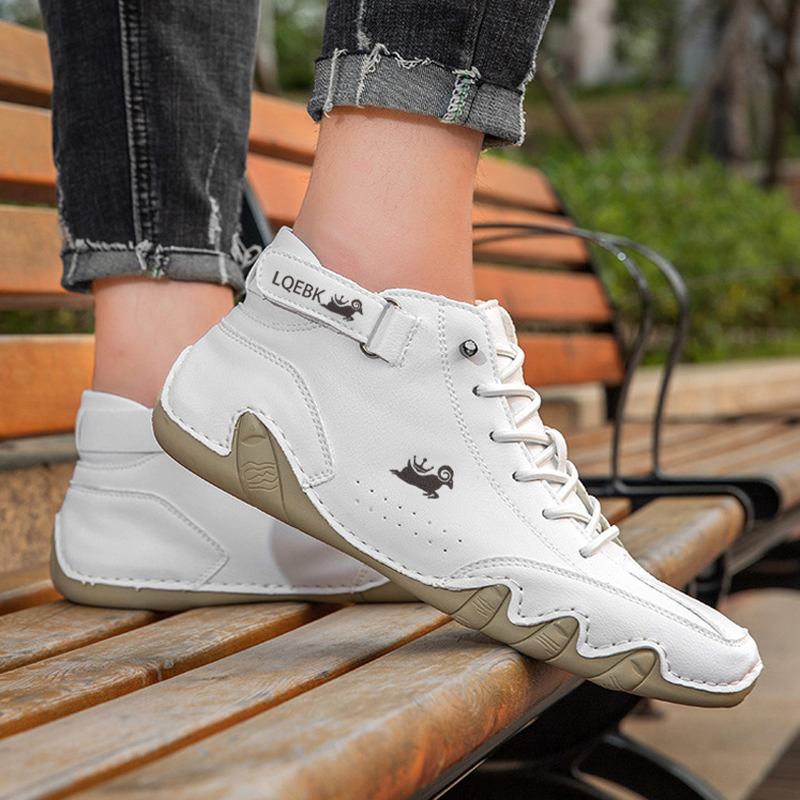 Leather Shoes for Men Casual S - Boat Shoe Leather review and price
