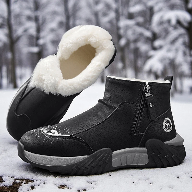 Winter Snow Boots Non Slip Cas - Canvas Sneaker High review and price
