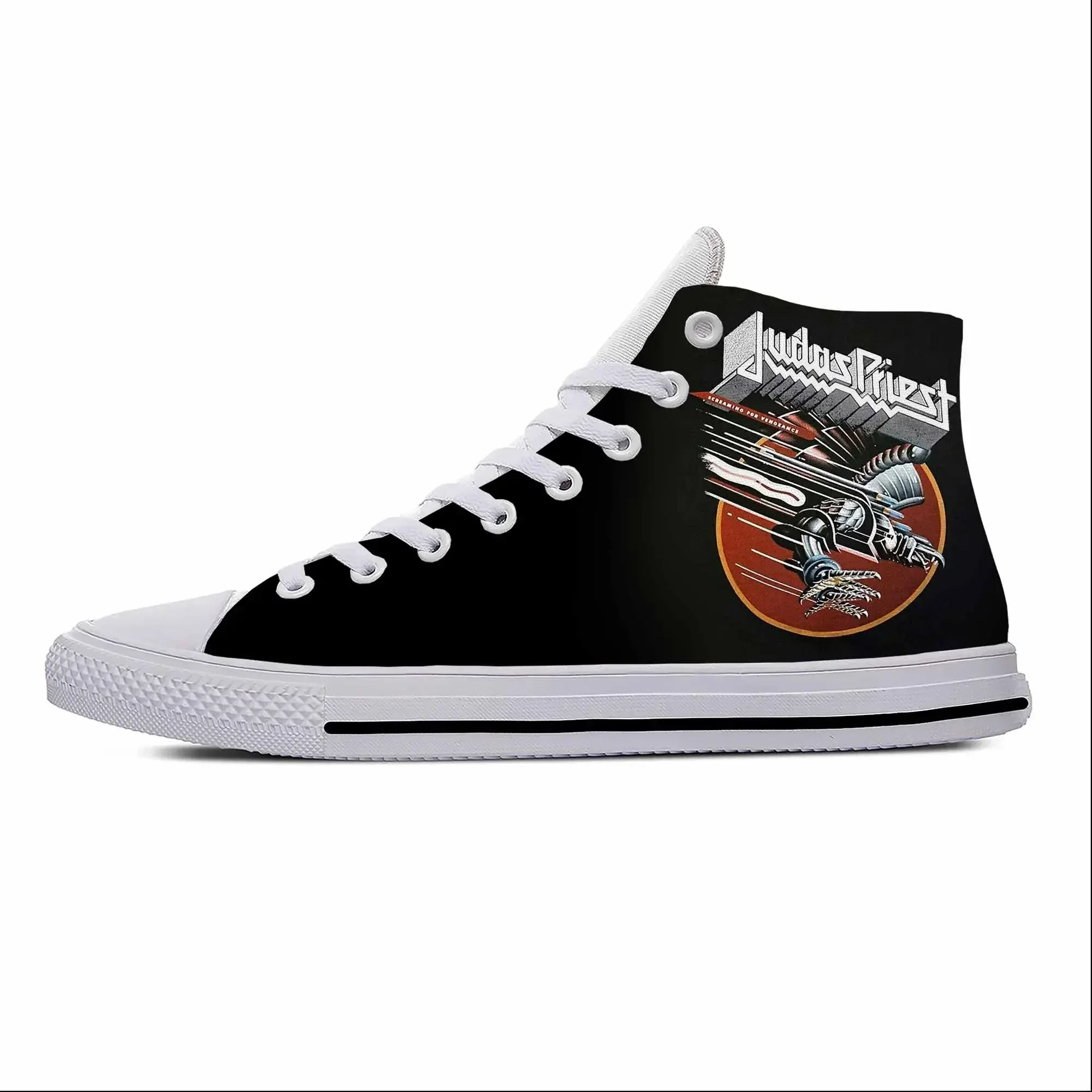 Priest Heavy Metal Rock Band M - Canvas Sneaker High review and price