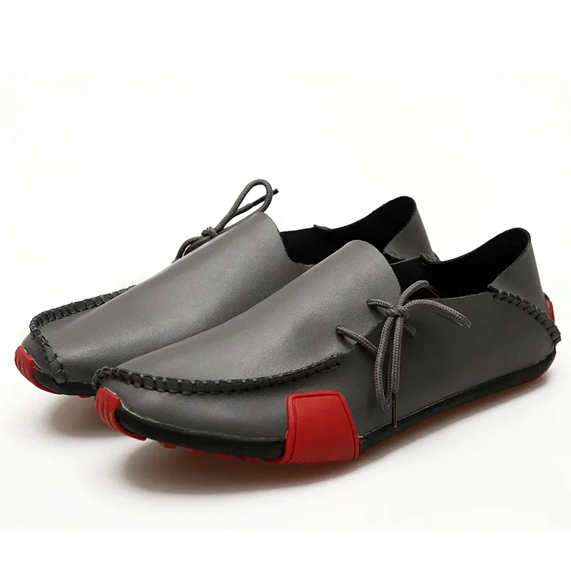 Men Shoes Leather Casual 2025  - Boat Shoe Leather review and price