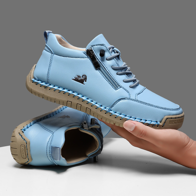 Women's Sneakers Handmade Leat - Men Shoes Type review and price