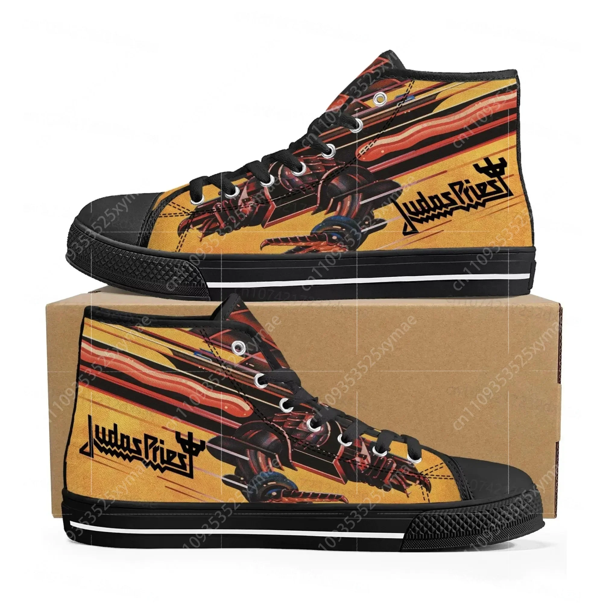 Judas Priest Heavy Metal Rock  - Canvas Sneaker High review and price