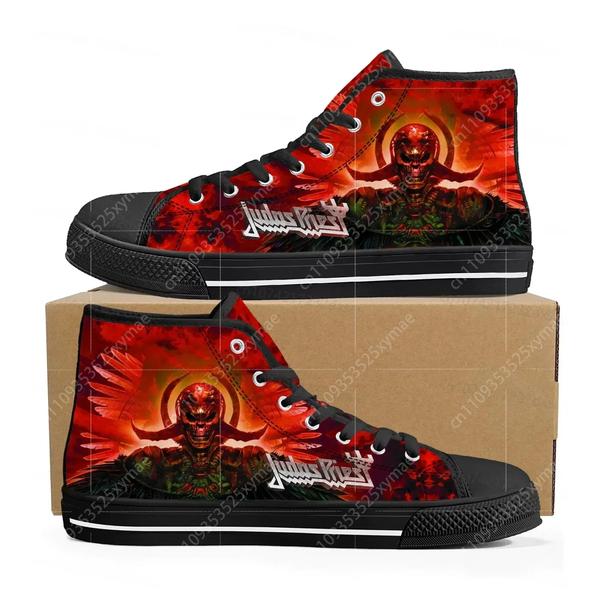 Judas Priest Heavy Metal Rock  - Canvas Sneaker High review and price