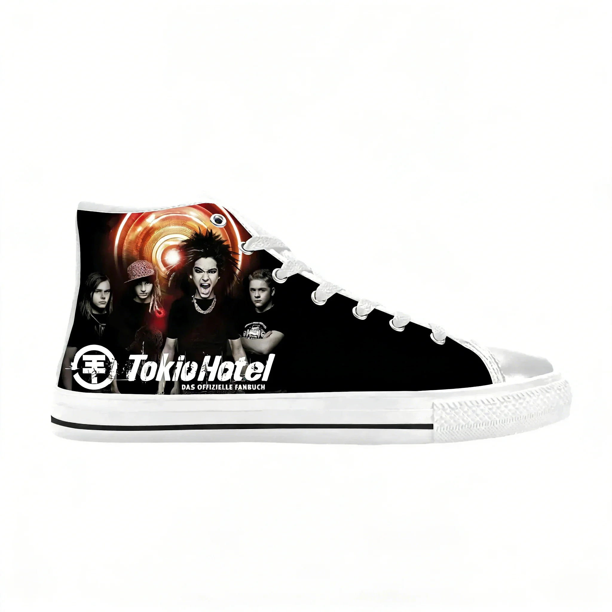 Hotel Rock Band Music Singer C - Canvas Sneaker High review and price
