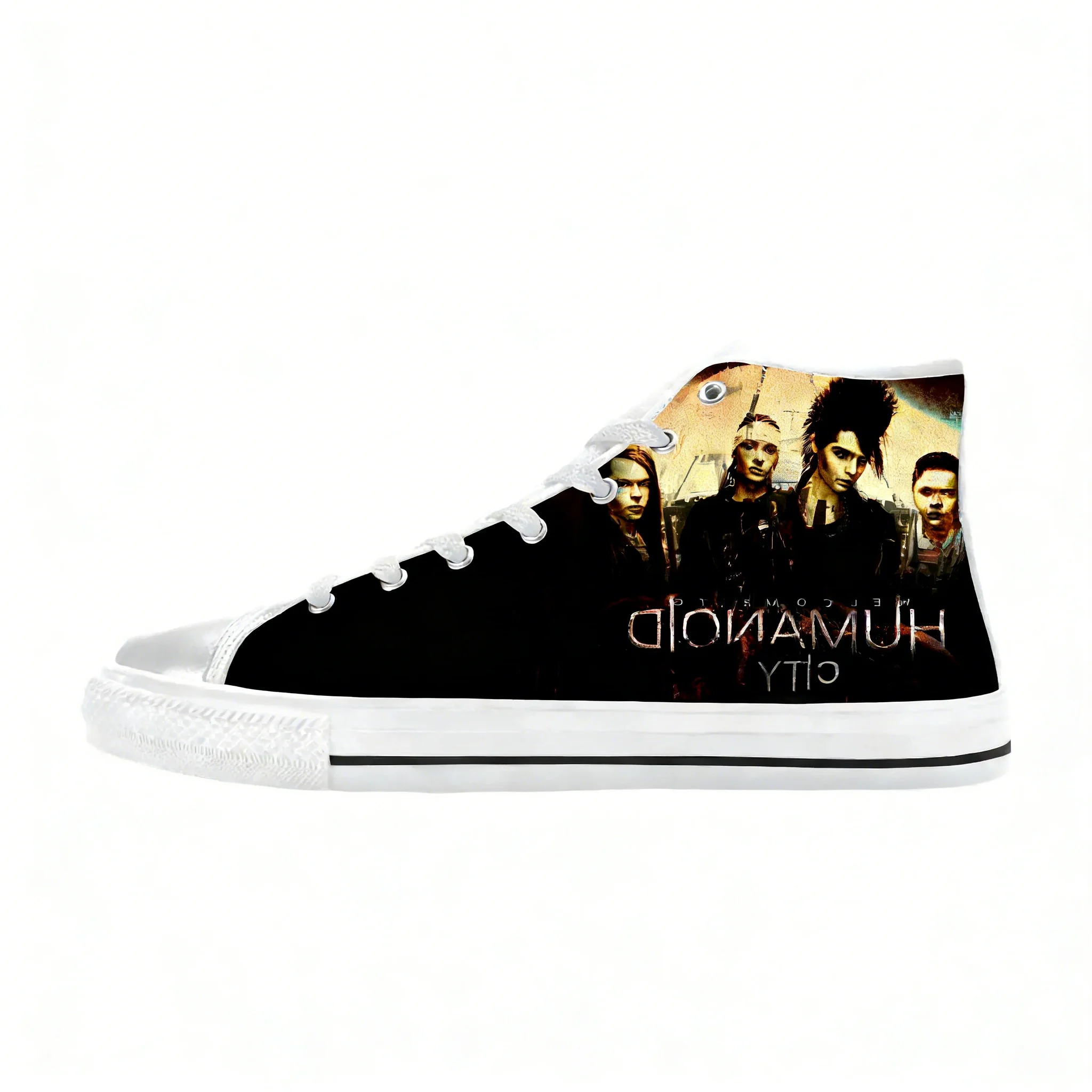 Hotel Rock Band Music Singer C - Canvas Sneaker High review and price