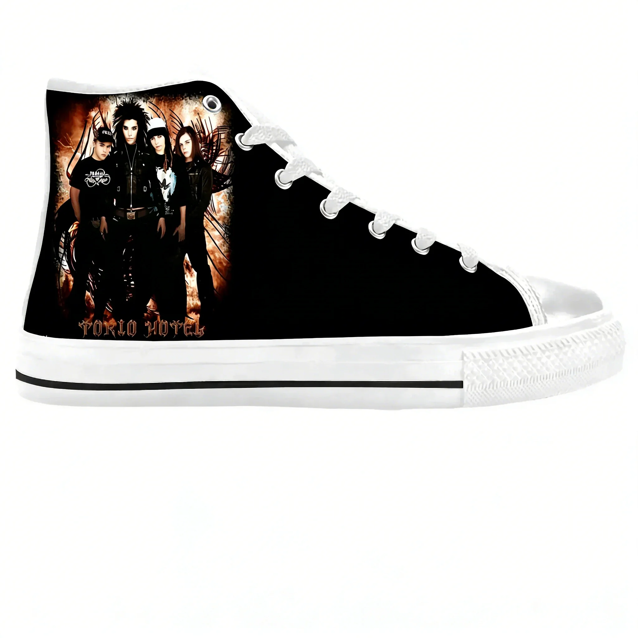 Hotel Rock Band Music Singer C - Canvas Sneaker High review and price